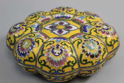 Chinese Cloisonne Box