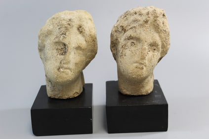 Two Stone Busts