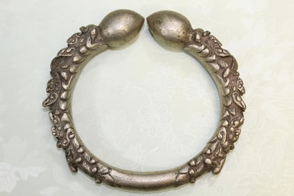 Southeast Asian Brass Door Knocker