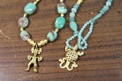 Two Beaded Necklaces