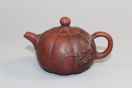 Antique Chinese Yixing Water Dropper/Miniature Teapot