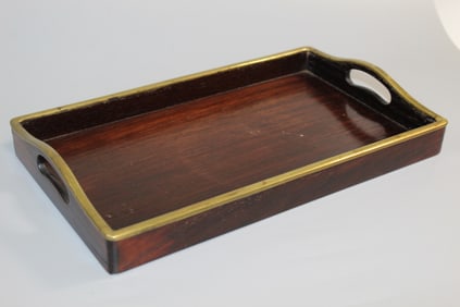 Chinese Hardwood Tea Tray