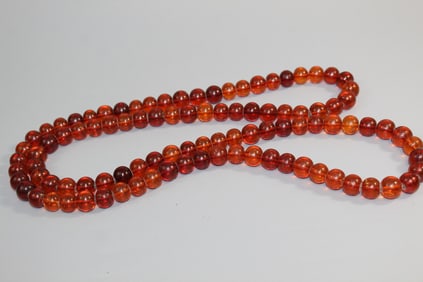 Amber Beads Necklace