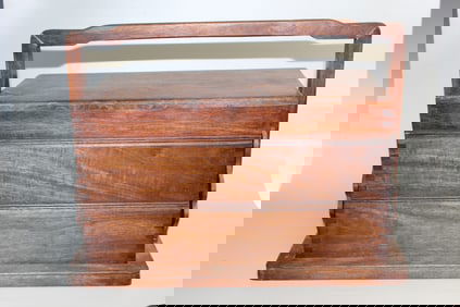 Chinese three tier wood box