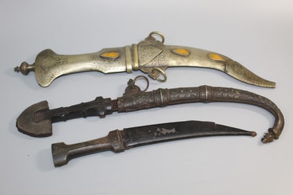 Three Asian daggers
