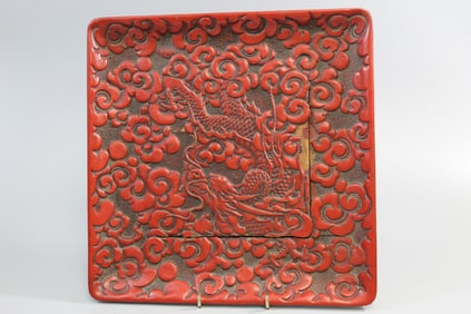 Japanese lacquer tray