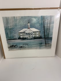 P. Buckley Moss signed limited edition lithograph, James Madison University