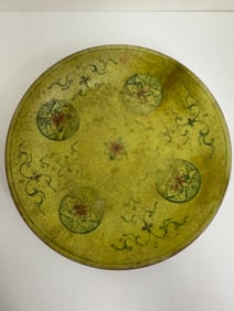 Chinese yellow plate