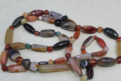 Agate Beads Necklace