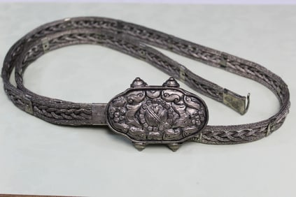 Silver Tone Belt