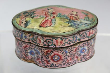 Chinese Enameled Box