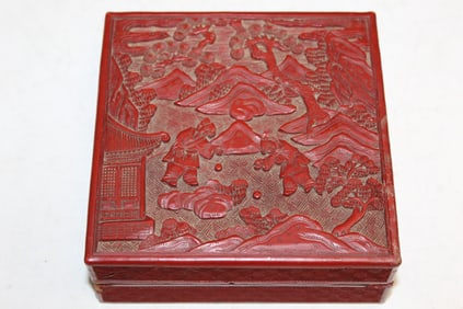 Chinese Cinnabar Box