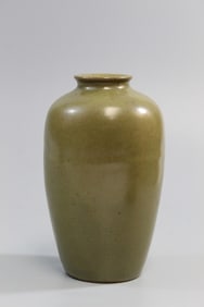 Chinese Tea-dust Glazed Porcelain Vase