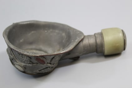 Chinese Pewter Iron