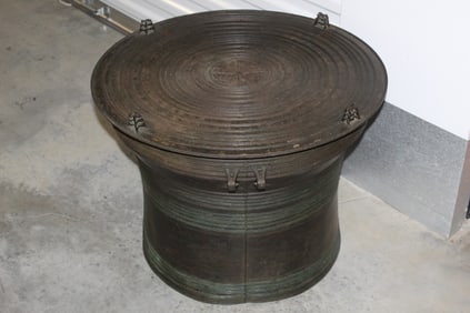 Southeast Asian Bronze Rain Drum