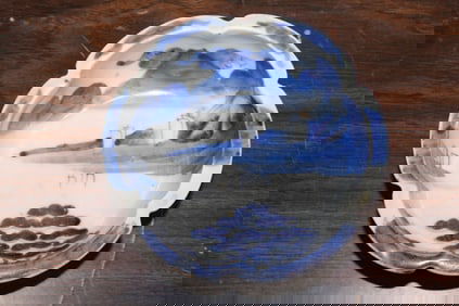 Japanese Blue and White Porcelain Bowl