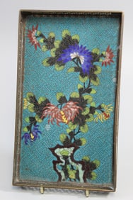 Chinese Cloisonne Tea Tray