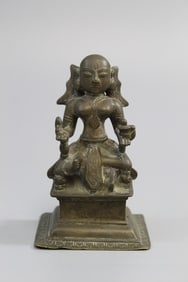 Antique Indian Brass Statue