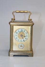 French G. Welsch & Ca Lima Carriage Clock.