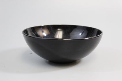 Black Peking Glass Bowl
