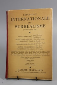 Exposition internationale du surrealisme : catalogue. Janvier-Fevrier 1938. Published by Paris,