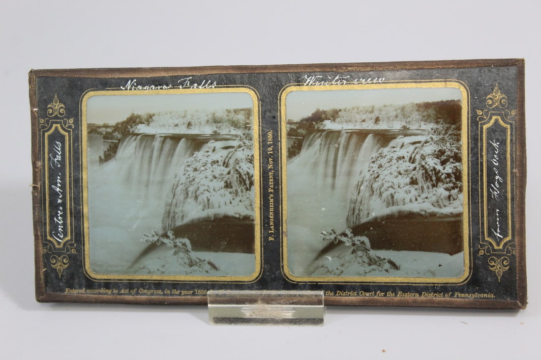 Niagara Falls Glass Stereoview Photo (1 of 5)