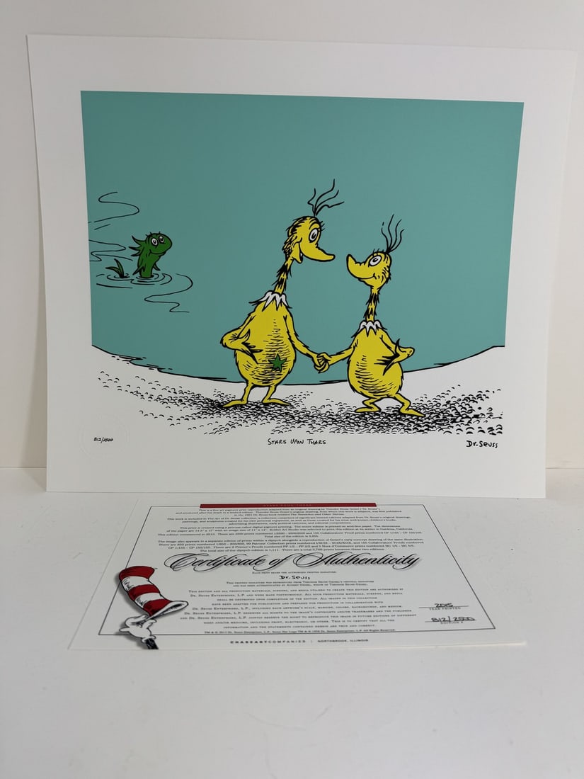 Dr. Seuss, "Stars Upon Thars" limited edition digital pigment print (1 of 1)