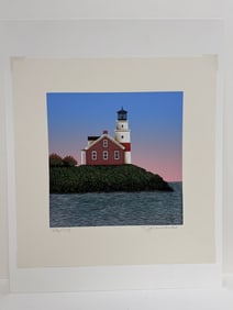 Ted Jeremenko signed limited edition serigraph, "Morning Light"