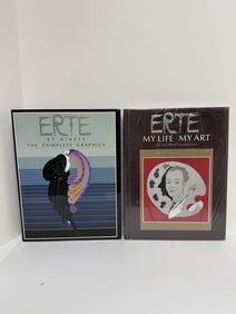 Lot of Two Erte books