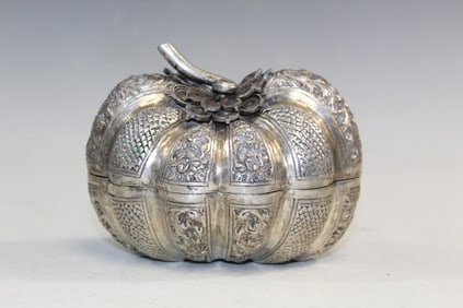 Asian Silver Box
