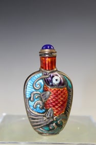 Chinese Enameled Snuff Bottle