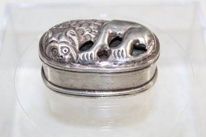 Sterling Snuff Box
