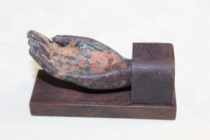 Asian Bronze Buddha Hand