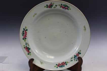 Chinese Famille Rose Porcelain Charger