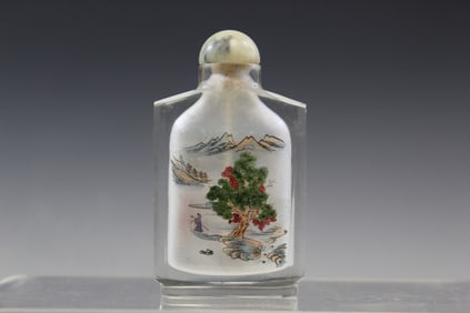 Chinese Inner Painting Glass Snuff Bottle
