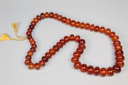 Natural Amber Beads Necklace