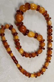 Amber Beads Necklace