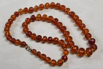 Amber Beads Necklace