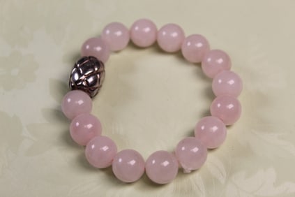 Rose Quartz Beads Bracelet