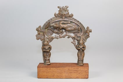 Antique Indian Bronze Prabhavali