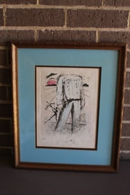 Poemes de Mao Tse-Tung, Salvador Dali, Signed Etching.
