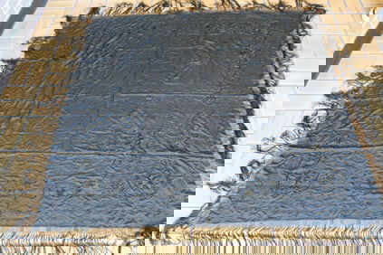 Black Chinese Silk Embroidery Shawl