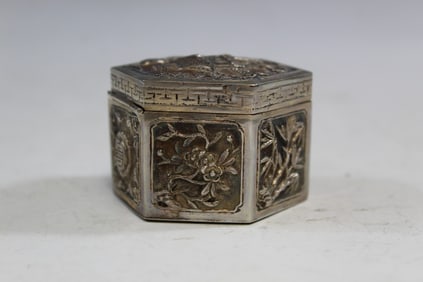 Chinese Silver Box