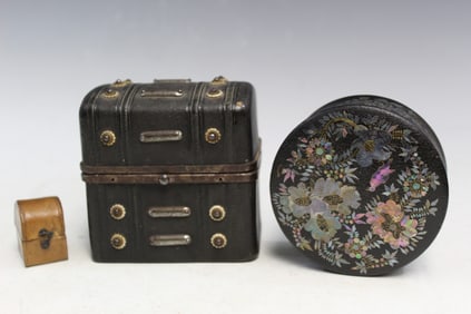 Three Vintage Boxes