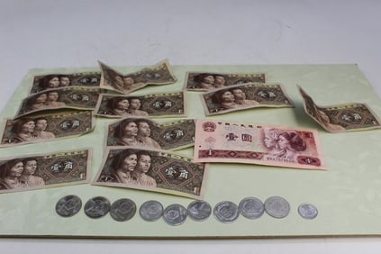 Chinese Yijiao and Coins