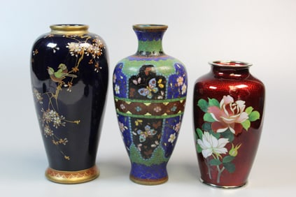 Three Japanese Vases