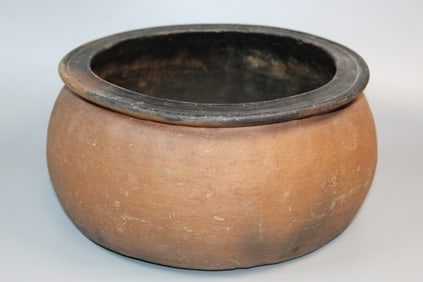 Large Antique Pottery Basin