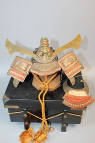 Kabuto Helmet and Display Box