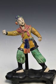 Chinese Roof Top Pottery Figure