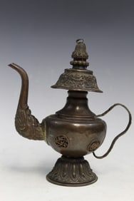 Tibetan Metal Ewer